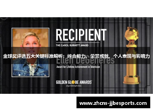 金球奖评选五大关键标准解析：综合能力、荣誉成就、个人表现与影响力
