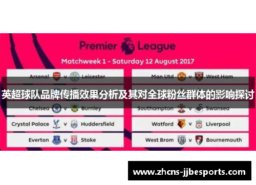 英超球队品牌传播效果分析及其对全球粉丝群体的影响探讨